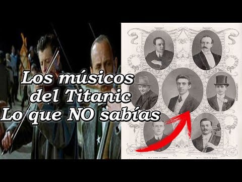 Los miembros de la banda del Titanic: una historia musical inolvidable