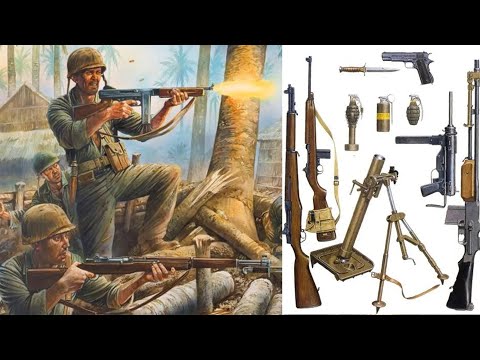 Armas de fuego estadounidenses durante la Segunda Guerra Mundial: Historia y características