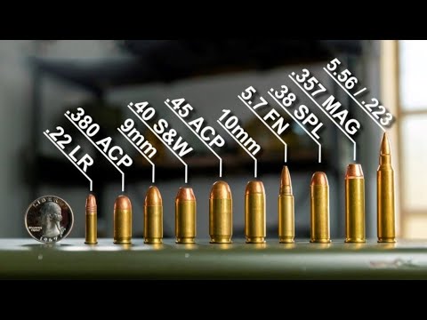 Tamaños de calibre para pistolas: Guía completa y actualizada