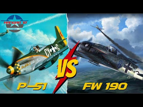 Comparativa entre el Messerschmitt y el Spitfire: Dos icónicos aviones de la Segunda Guerra Mundial.