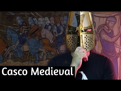 Tipos de cascos de caballeros de la Edad Media en Europa