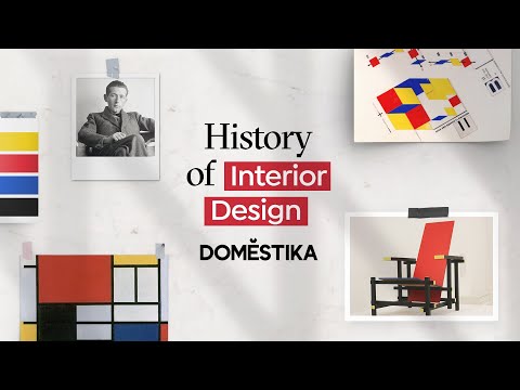 La historia del diseño de interiores en Europa