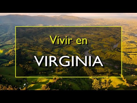 Estados limítrofes de Virginia.