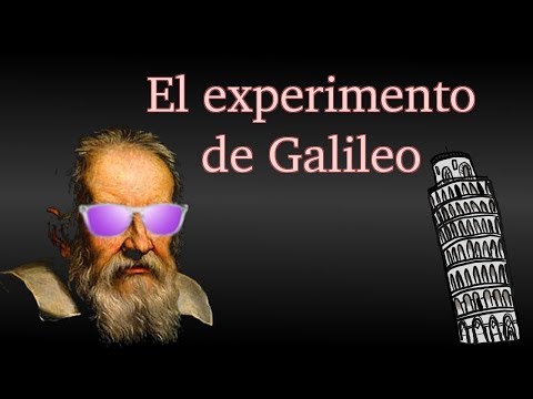 La torre inclinada de Pisa y los experimentos de Galileo.