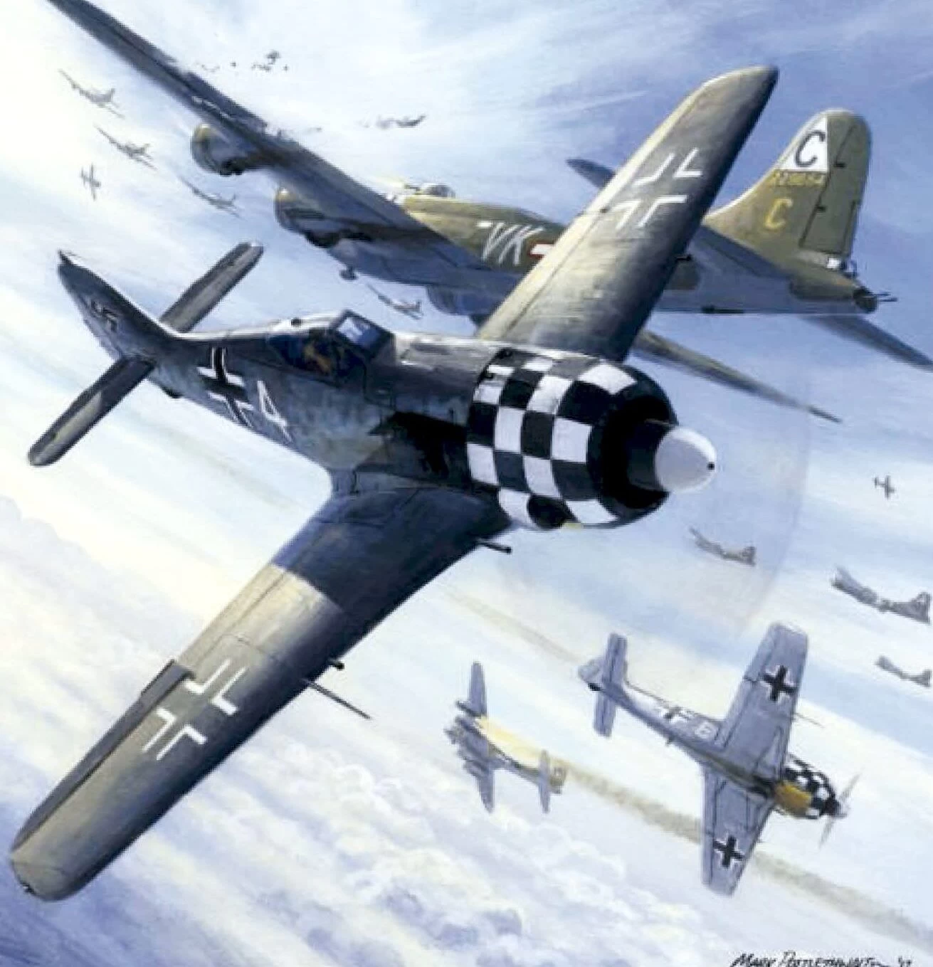 Jagdgeschwader: La historia de los temidos escuadrones de caza de la Segunda Guerra Mundial