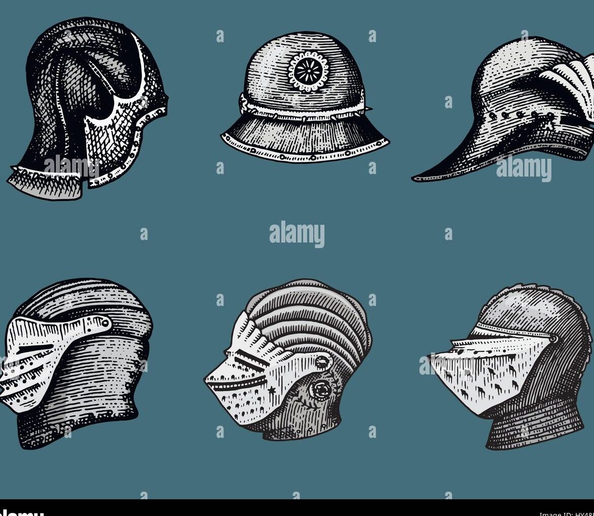 La variedad de cascos de caballero: una mirada a los diferentes estilos