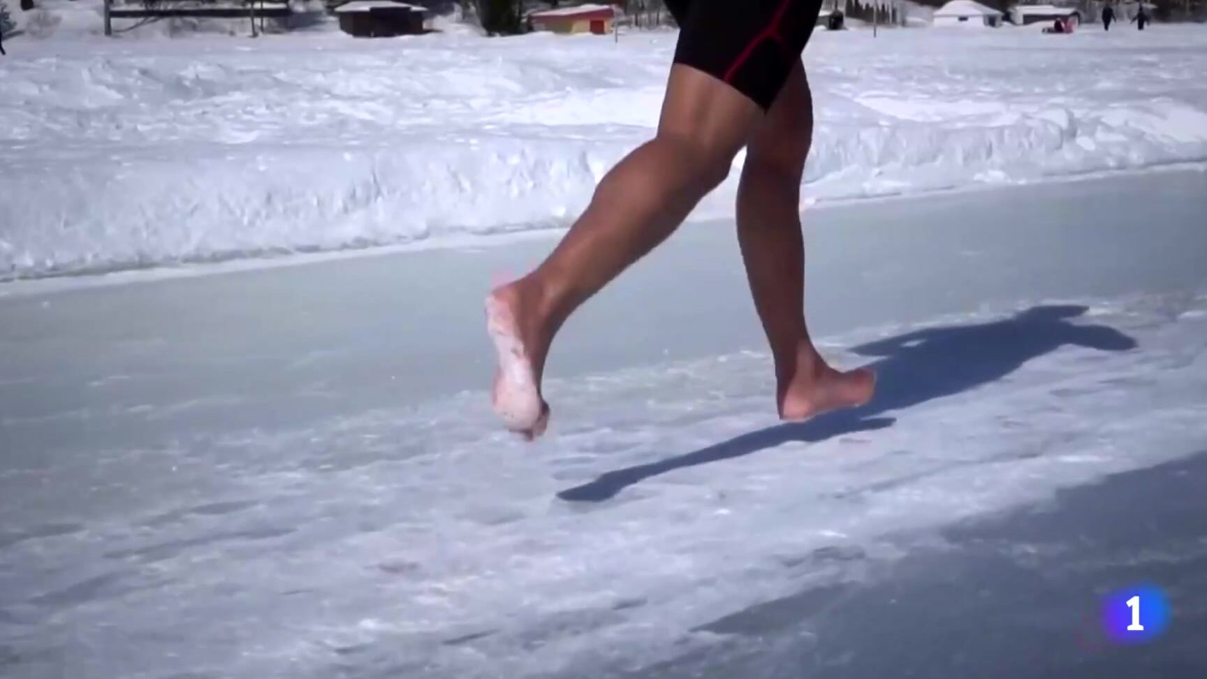 Caminar descalzo sobre la nieve: una experiencia única