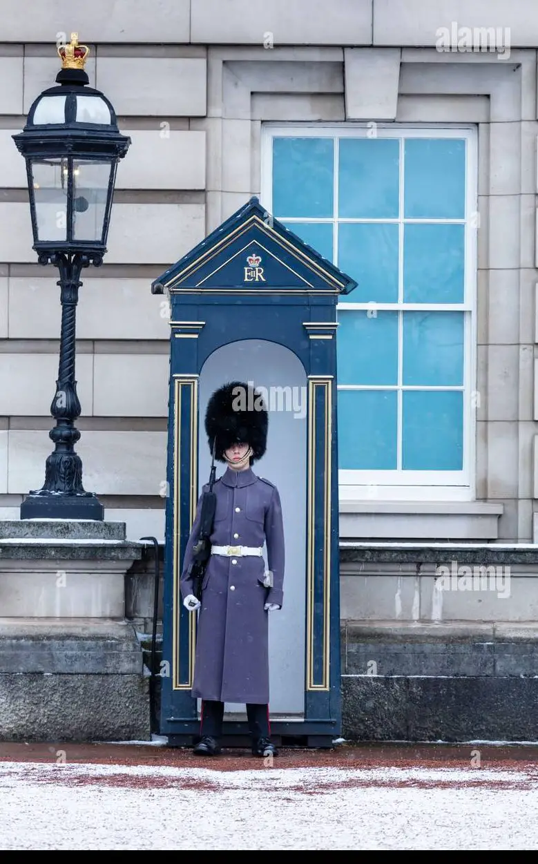 El icónico uniforme de los Guardias Reales en Reino Unido