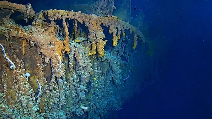 Las impactantes imágenes del hundimiento del Titanic